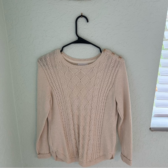 Charter Club Beaded Cardigan Sweater Small - Picture 3 of 7